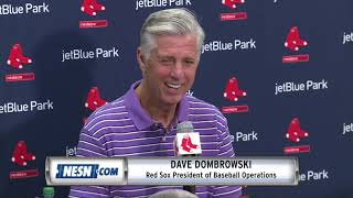 Dave Dombrowski Red Sox Spring Training Press Conference [upl. by Veradia]