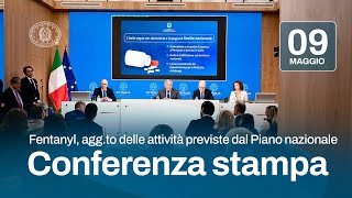 Fentanyl conferenza stampa sullaggiornamento delle attività previste dal Piano nazionale [upl. by Neoma764]