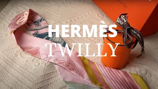 5 Ways To Wear The Hermes Twilly Scarf [upl. by Onaicilef]