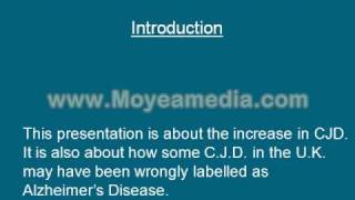 Sporadic CJD and Alzheimers [upl. by Cy828]