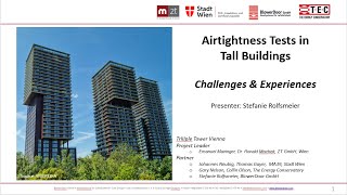 Challenges and Experiences of Airtightness Tests in Tall Buildings Stefanie Rolfsmeier BlowerDoor [upl. by Caves]