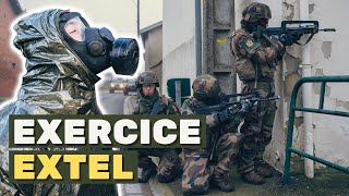 Exercice en terrain libre dans la région dOrléans [upl. by Ivatts]