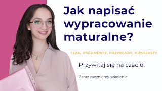 Jak napisać wypracowanie maturalne [upl. by Ylle]