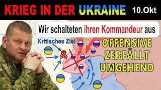 10OKTOBER BRUTALE NIEDERLAGE  Ukrainische Kräfte ENTHAUPTEN RUSSISCHEN ANGRIFFSTRUPP [upl. by Piero]