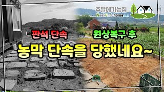 실제 경험담 공유 농막 단속의 결말은 과연 실제 단속 후 조치 사항 공유 드립니다 농막단속 불법농막 원상복구명령 [upl. by Ferne]