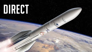 🔴 Lancement inaugural Ariane 6 VA262 commenté FR [upl. by Vincents]