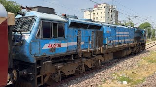 Rare Wdp4d Shunting 2 Coaches  Bikaner Junction [upl. by Orfinger]