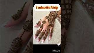 my first vlog  best mehandi designs  arabic mehandi mehandi brdal arabic simple shorts [upl. by Ubana]