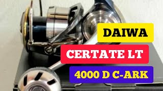 REEL REVIEW  REEL SPINNING DAIWA CERTATE LT 4000D CARK [upl. by Burgwell]