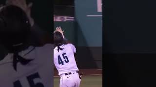 Lazaro Montes Mariners 4 Prospect First AquaSox Home Run is a laser to right shorts mariners [upl. by Lash676]