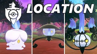 Pokemon Sword and Shield How to Catch amp Find Litwick Lampent and Chandelure [upl. by Sylirama]