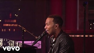 John Legend  Lets Get Lifted Live on Letterman [upl. by Daryl238]