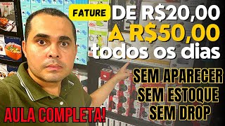 Aprenda como ganhar de R2000 a R5000 por dia com o Aliexpress e Amazon sem precisar de estoque [upl. by Edita]