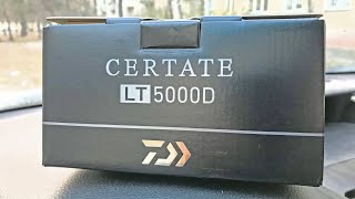 Daiwa CERTATE 2019  LT 5000D  распаковка первый взгляд [upl. by Yhtomiht337]