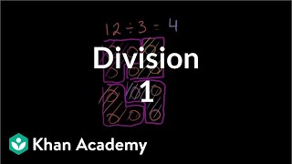 Division 1  Multiplication and division  Arithmetic  Khan Academy [upl. by Russ816]