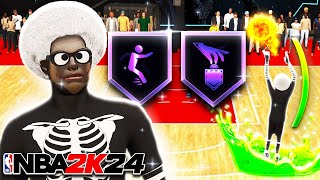 PATCH 4 MADE ME USE MY 6’6 FORBIDDEN “SPAMMOHOLIC” BUILD ON NBA2K24… [upl. by Arni]