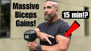 Max Biceps Growth Minimum Time [upl. by Auj]