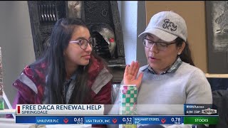 DACA Recipients Renew Their Permits For Free KNWA [upl. by Aloin]