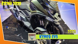 2023 Kymco CV3 Walkaround EICMA 2022 Fiera Milano Rho [upl. by Anigue]