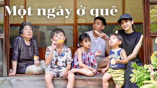 Cách trải qua một ngày của gia đình PPK ở quê Nhật Bản  Quê hương là chùm khế ngọt [upl. by Ahsonek]