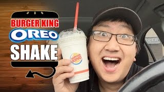 Burger King Oreo Shake Ken Domik Style Review [upl. by Okiron]