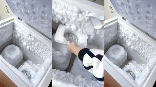 FREEZER FROST SCRAPING [upl. by Odragde]