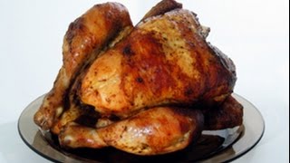 poulet roti au four دجاج محمر على الطريقة التونسية [upl. by Longawa377]