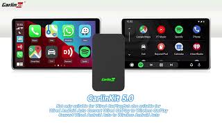 Carlinkit Mini 30 Erfahrungen mit dem wireless Carplay Adapter deutsch [upl. by Ocsecnarf989]