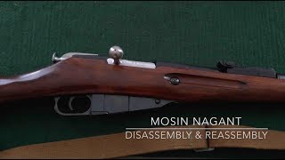 Mosin Nagant Disassembly and Reassembly [upl. by Iand]