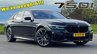 MY NEW BMW 750i G11 LCI  530HP V8  REVIEW on AUTOBAHN [upl. by Trudie]