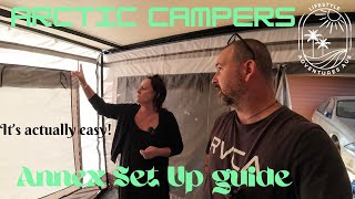 Arctic Campers Annex setup guide [upl. by Irpak]