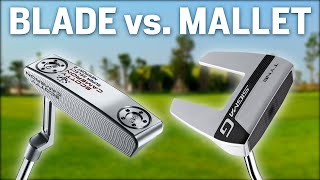 DIFFERENCE BETWEEN BLADE AND MALLET PUTTER [upl. by Llednil]