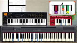 Pintas El Aire  Su Presencia PIANO TUTORIAL JSM [upl. by Rosner]