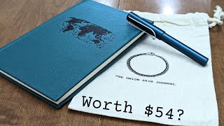 Onion Skin Journal Review │ Is this notebook for fountain pens worth 54 [upl. by Louisette580]