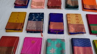 Pure Kanchipuram Traditional Handloom Silk Saree  Lakshaya Silk [upl. by Nnel]