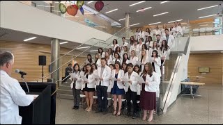 UC Davis Health physician assistant graduates take oath [upl. by Norra]