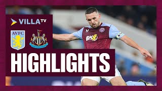 MATCH HIGHLIGHTS  Aston Villa 13 Newcastle United [upl. by Imojean]