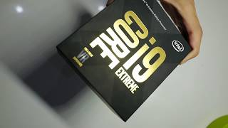 intel i9 7980xe unboxing [upl. by Edrick]