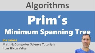 Prims Algorithm for Minimum Spanning Trees [upl. by Eimme]