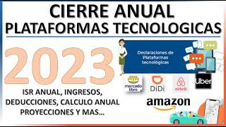 CIERRE ANUAL PLATAFORMAS TECNOLOGICAS 2023 [upl. by Ycniuqal]