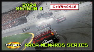 new season luck  iRacing ARCA Menards Series at Pocono [upl. by Tammi]