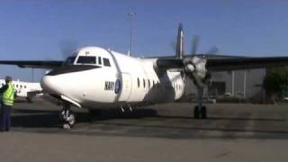 VHEWP Fokker f27 500 Laser Airborne Depth Sounder [upl. by Hgielanna]