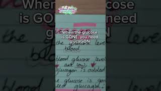 Dont forget this key fact for Alevel Biology glucagon alevel biology [upl. by Cates554]