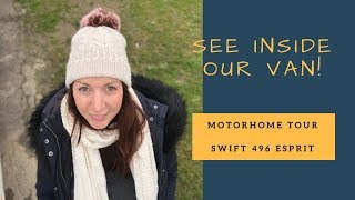 Motorhome Tour  Swift Bessacarr 496 Esprit Review [upl. by Retla]