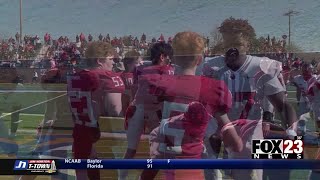 Highlights Del City defeats Claremore 3413 [upl. by Geddes]