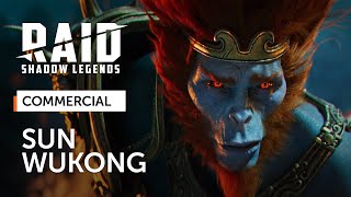 RAID Shadow Legends  Enter Sun Wukong Official Commercial [upl. by Marcell216]