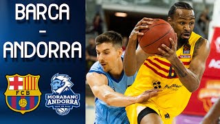 FC Barcelona  Morabanc Andorra  Full Game Highlights [upl. by Hett]