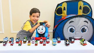 Thomas And Friends Toys Thomas the tank engine toys Thomas amp Friends All Engines Go Toy Trains [upl. by Ileane927]