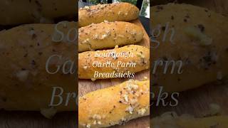 Sourdough breadsticks 🥖 sourdough sourdoughrecipe sourdoughbread breadsticks baking recipes [upl. by Alberta765]