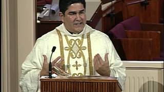 Homily 2012 09 07 Fr Alex Valladares Votive Mass of the Sacred Heart [upl. by Allerbag]